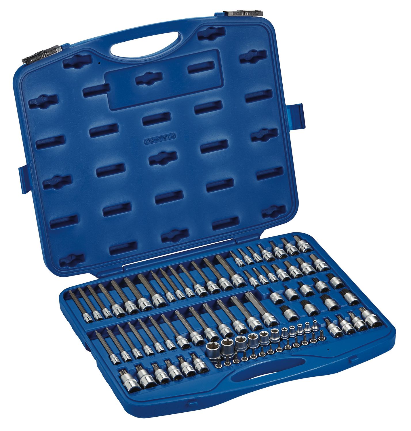 CBSMTH84S - 84 Piece 1/4”, 3/8” &amp; 1/2” Drive Master Deluxe Star/Hex Bit Set