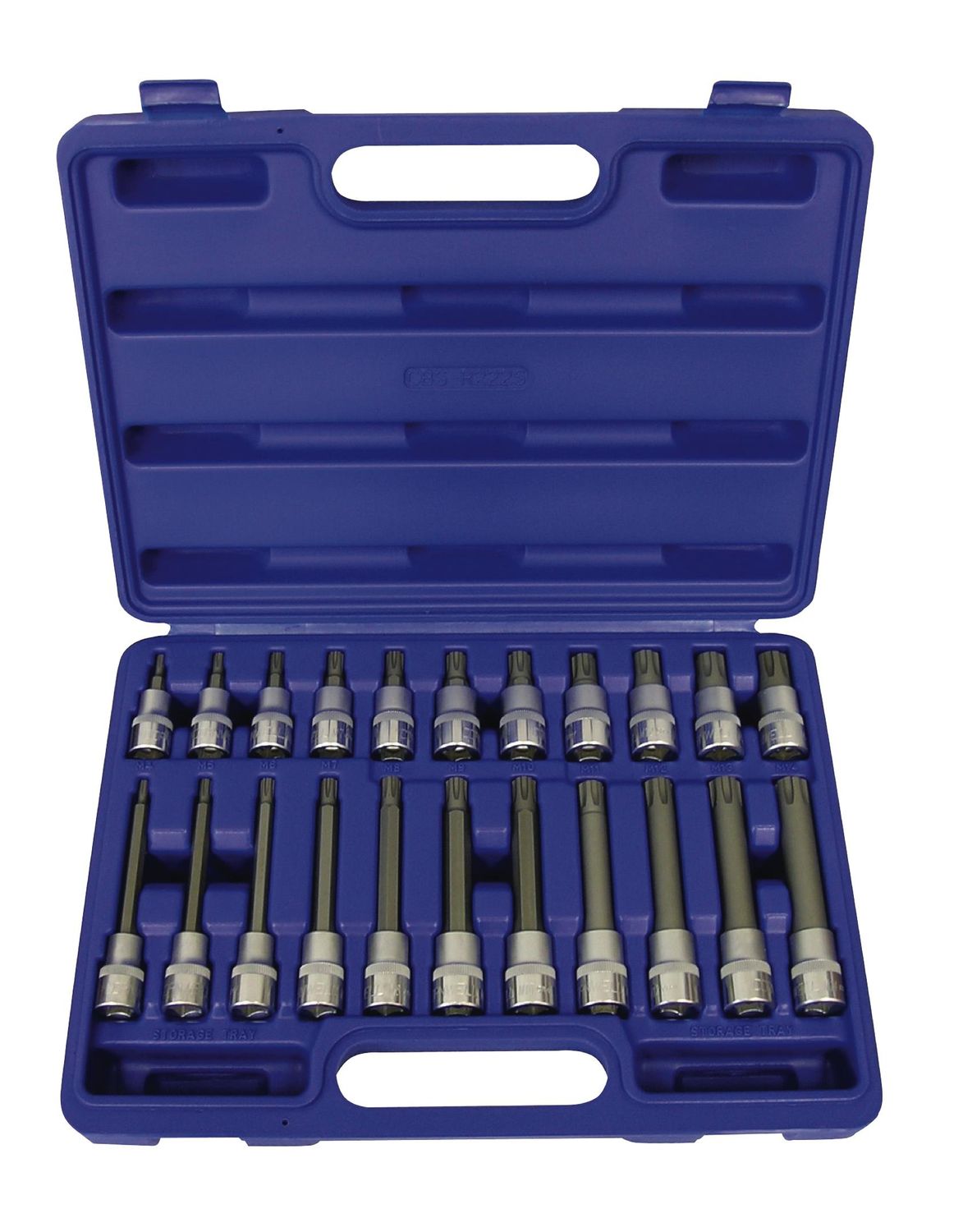 CBSR222S - 22 Piece 3/8” Drive Ribe Power Bit Socket Set