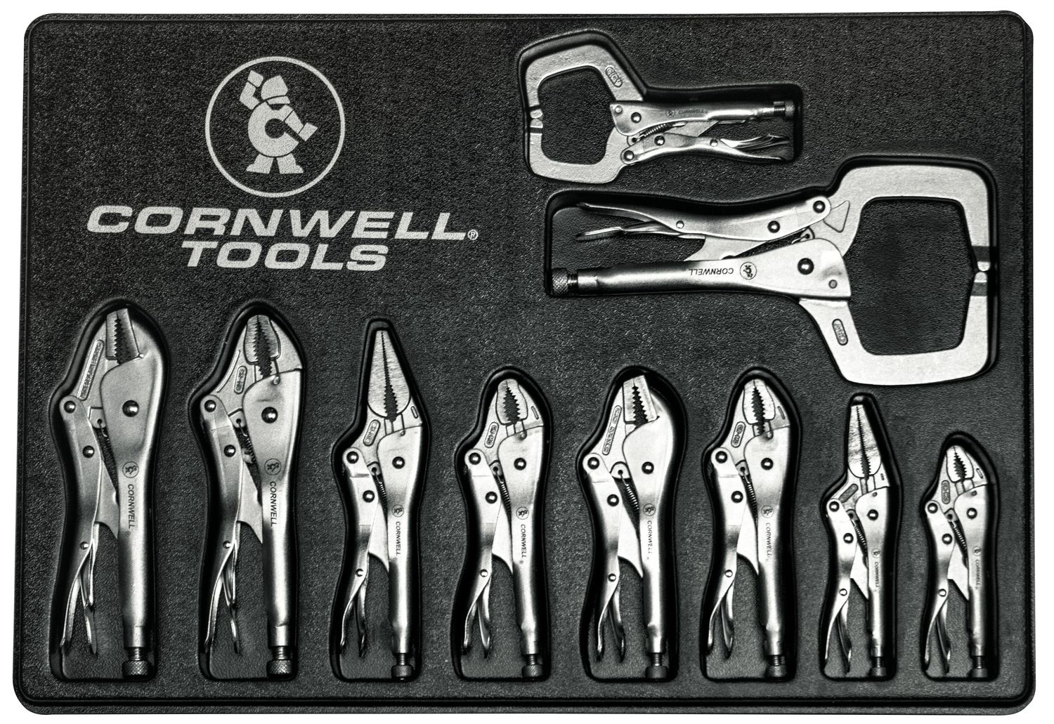 CPLL1078 - 10 Piece Locking Pliers Set