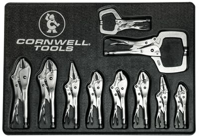 CPLL1078 - 10 Piece Locking Pliers Set