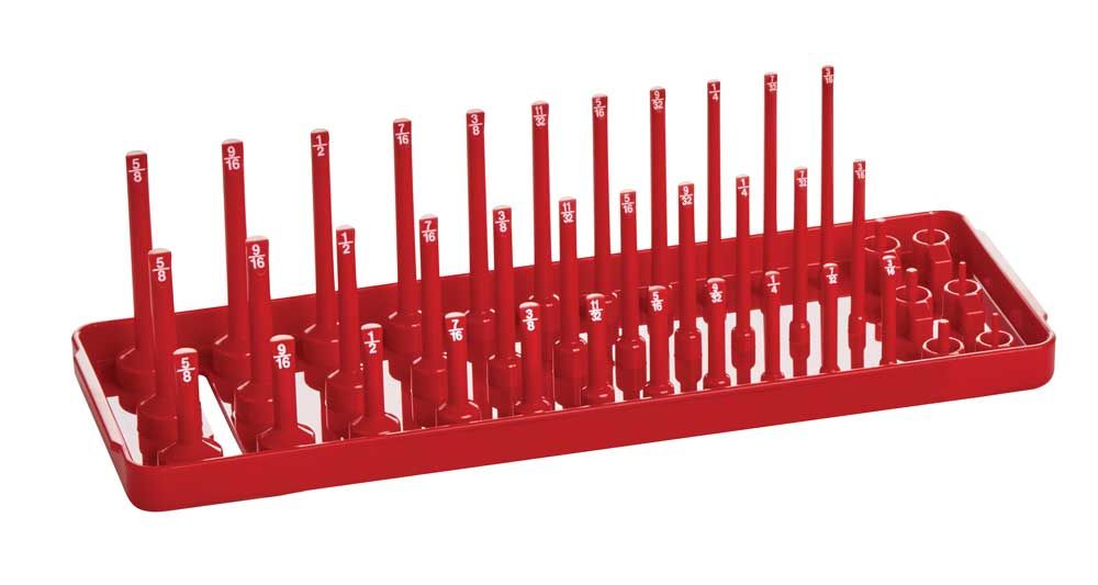HA14013 - 1/4" Drive SAE Three Row Socket Tray