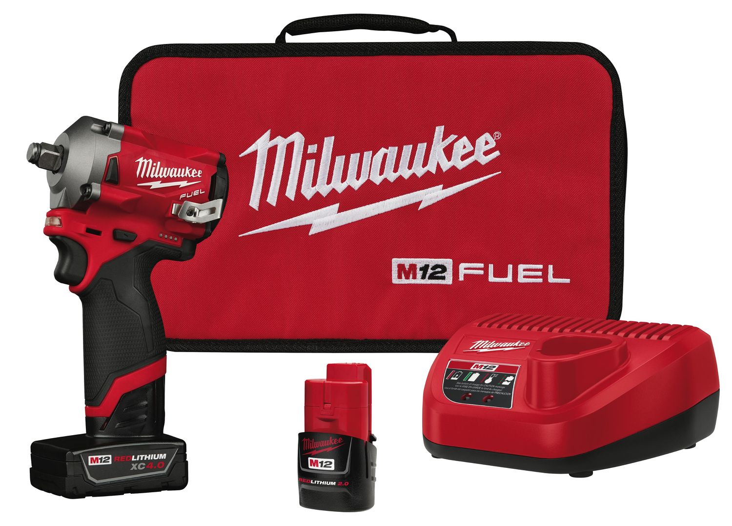 MWE255522 - M12 FUEL™ 1/2” Stubby Impact Wrench Kit