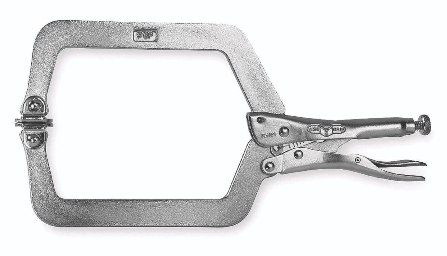 VG9SP - Locking “C” Clamps with Swivel Pads