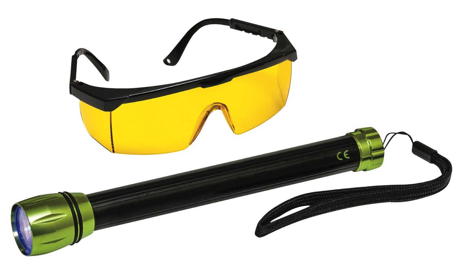 WGTP400 - LED Blue Light Flashlight and Glasses Kit