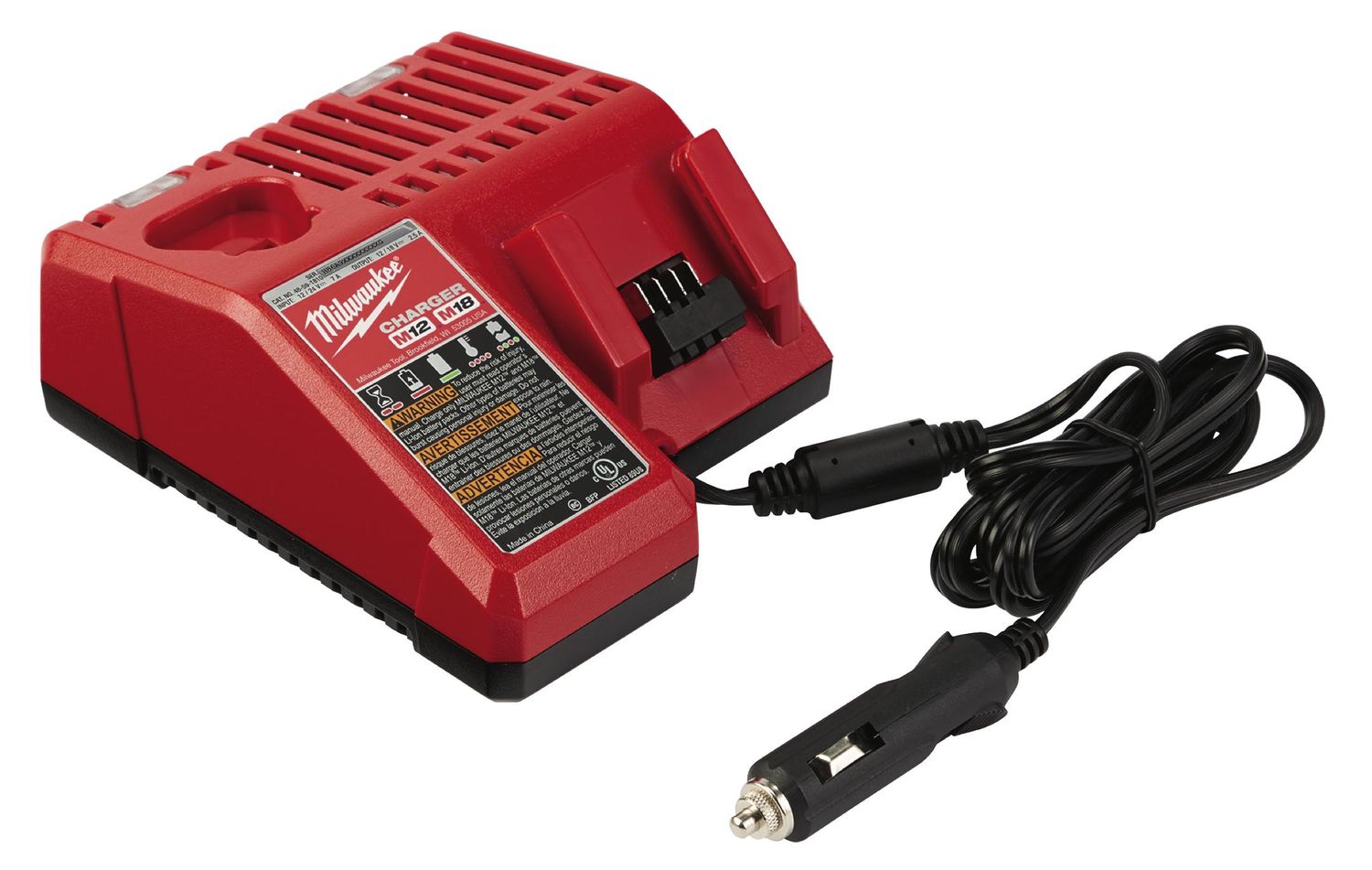 MWE48591810 - M18™ &amp; M12™ Vehicle Charger