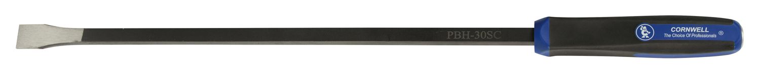 PBH30SC - 30" Straight Tip Handled Pry Bar, Blue