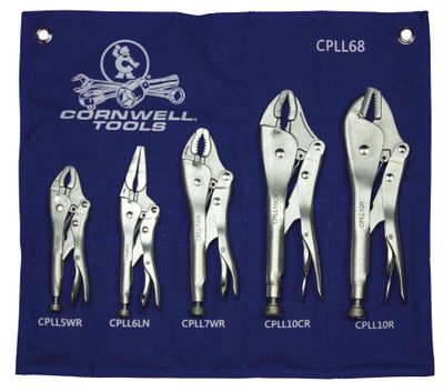 CPLL68 - 5 Piece Locking Pliers Set