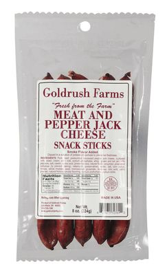 GRJ72369 - 8 oz. Pepper Jack Beef Sticks (12-Pack)