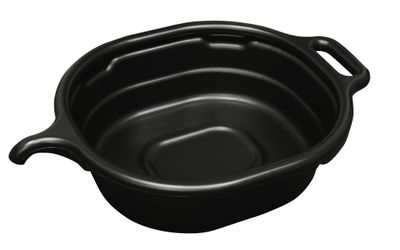 LS17972 - 4.5 Gallon Oval Drain Pan, Black (6-Pack)