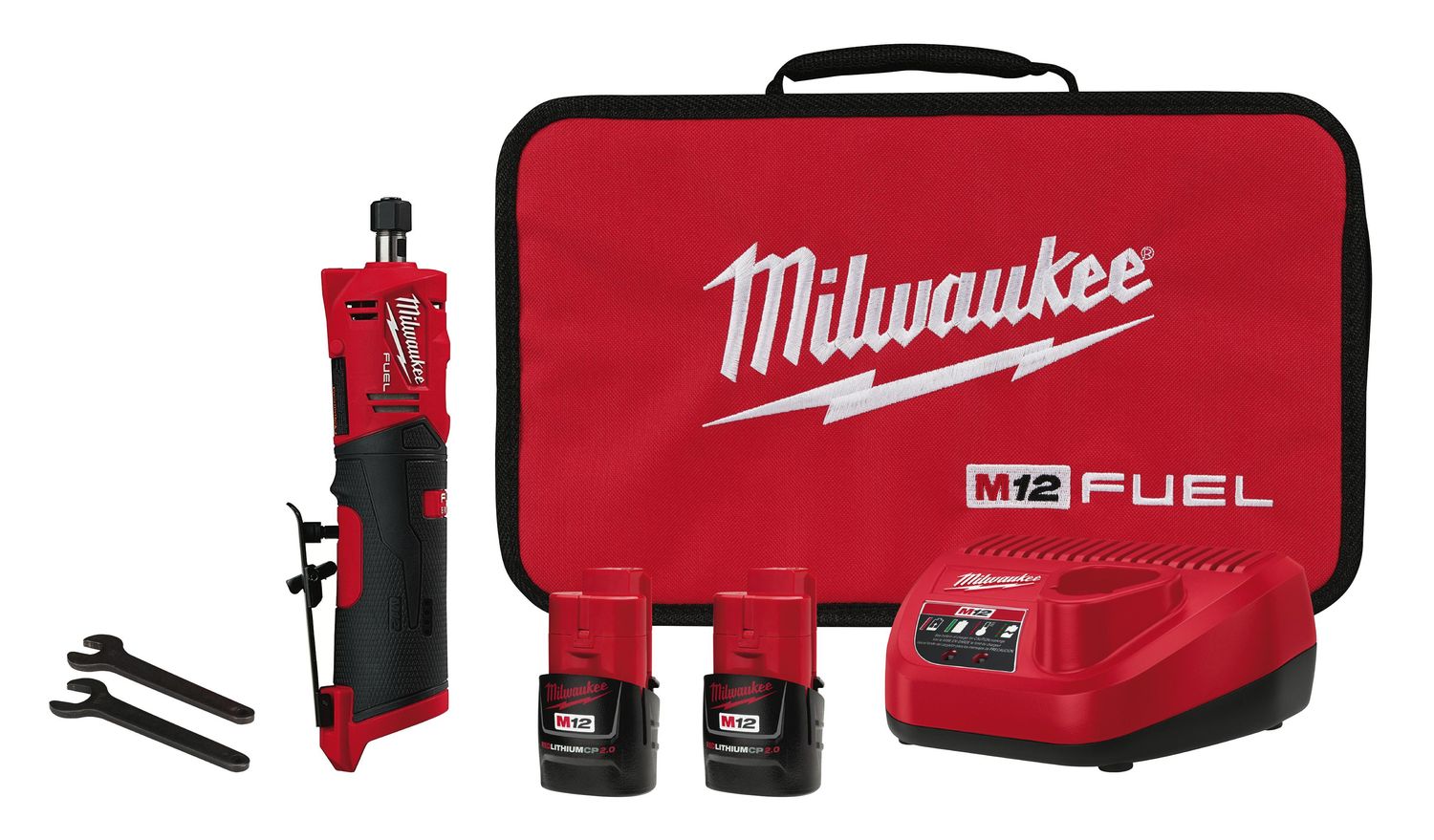 MWE248622 - M12 FUEL™ 2" Straight Die Grinder Kit