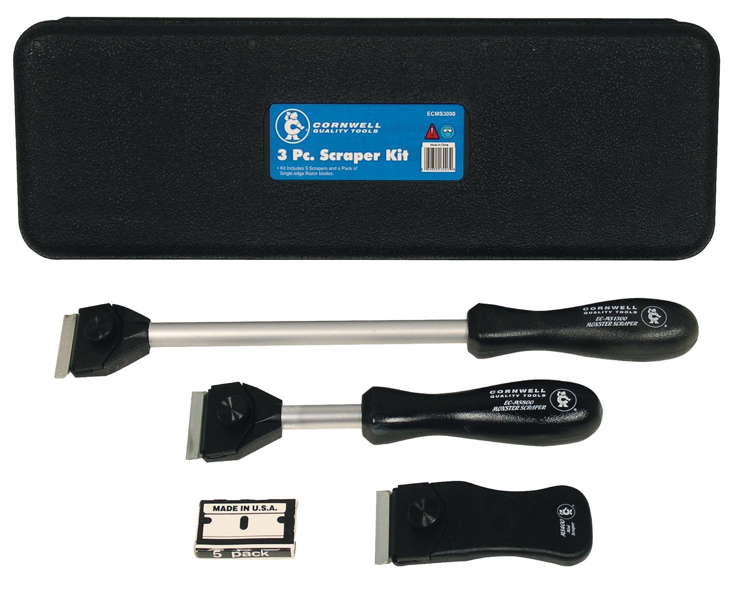 ECMS3000 - 3 Piece Monster Scraper Set