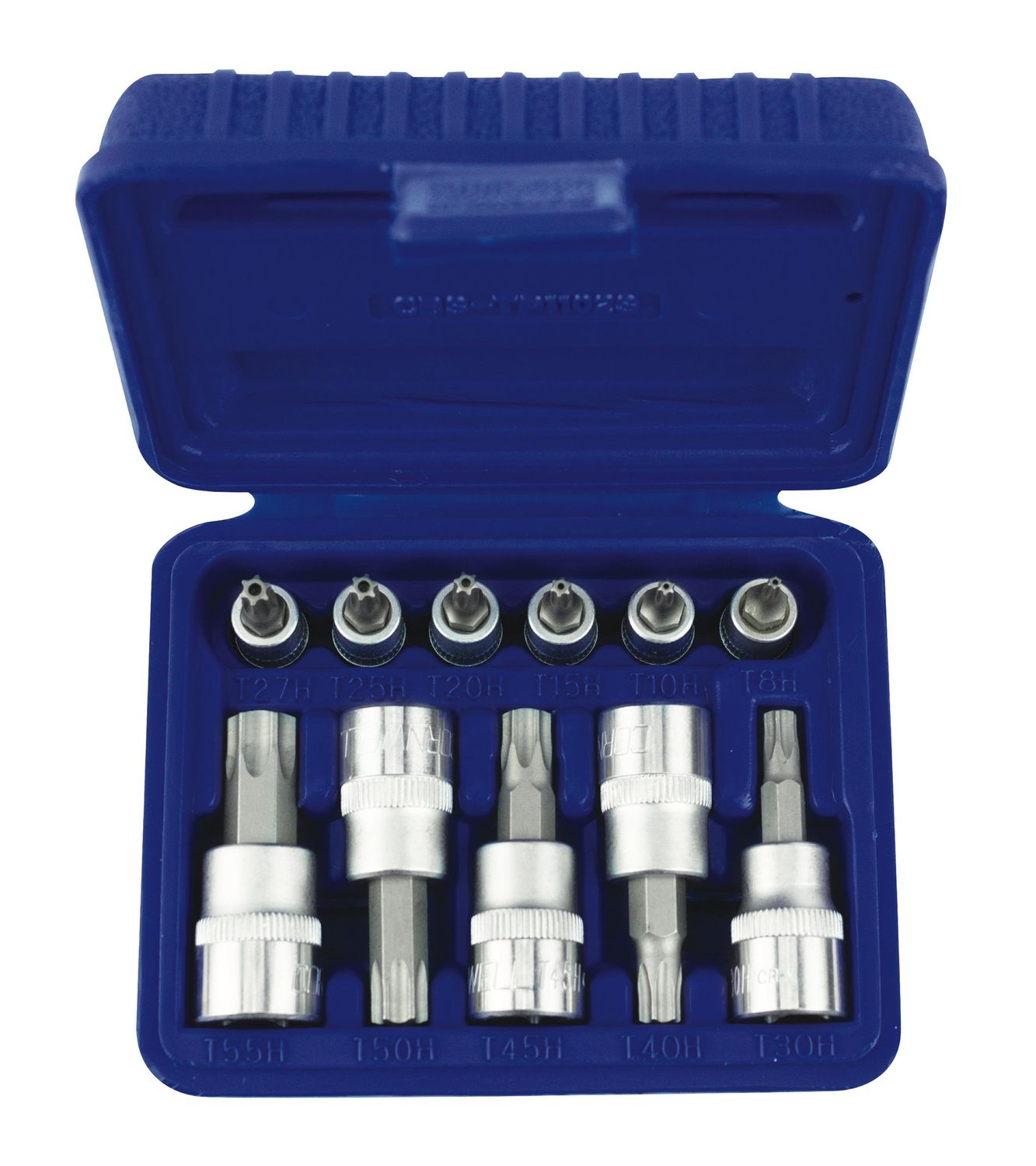 CBSTP1102S - 11 Piece 1/4” &amp; 3/8” Drive Tamperproof Star Bit Socket Set