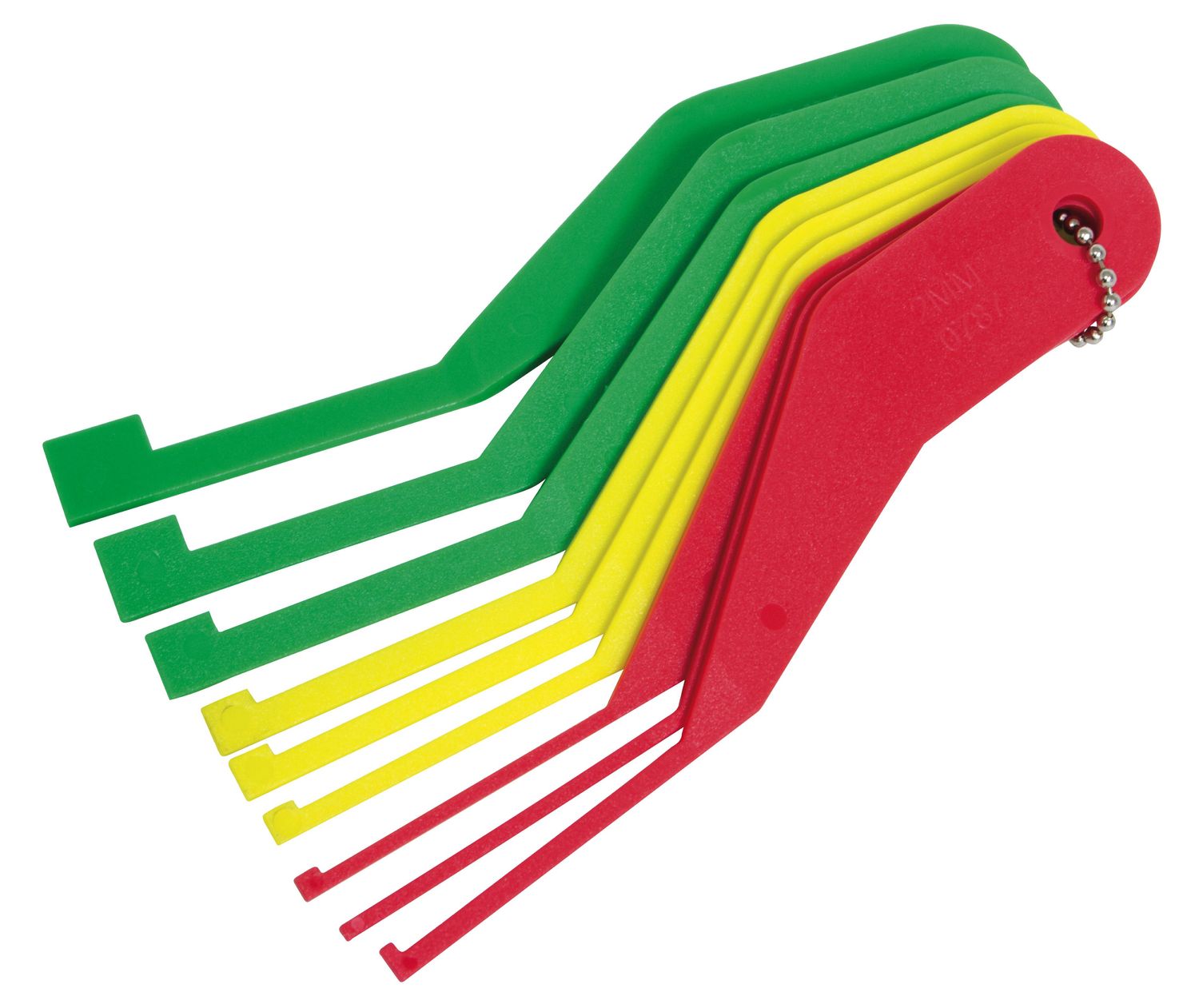 LS81850 - 9 Piece Brake Lining Gauge Set