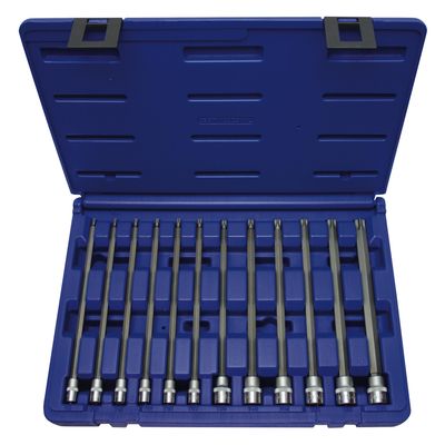 CBSTX1202SXXL - 12 Piece 1/4” &amp; 3/8” Drive Extra Long Star Bit Socket Set