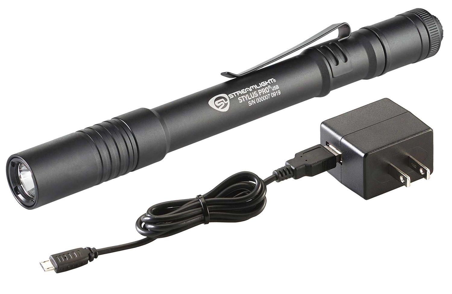 STL66133 - Stylus Pro® USB Penlight with Charger