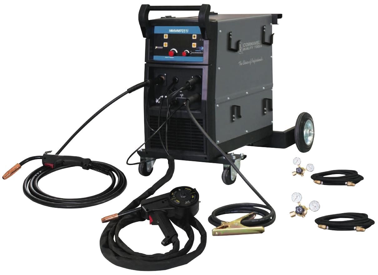 MMWMP251I - 250 Amp MIG Welder with Spool Gun
