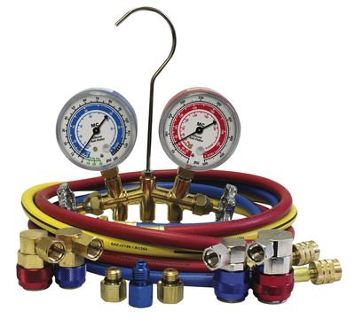 MCLC66672AYF - R1234yf/R134a Brass Manifold Gauge Set