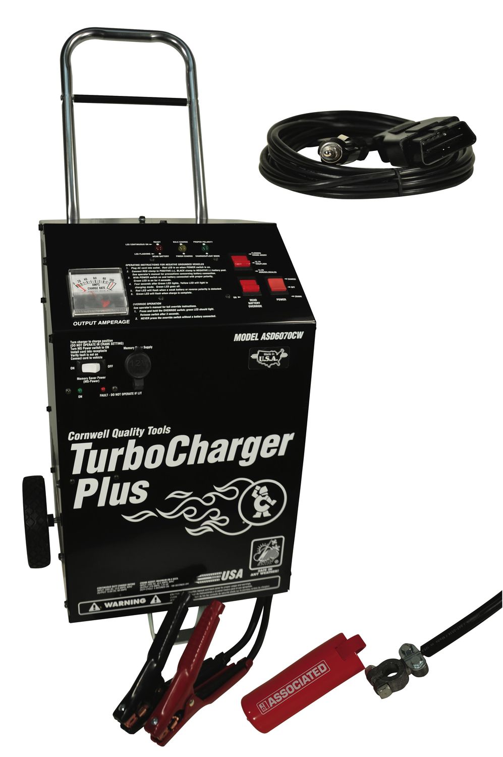 ASD6070CW - 12V Smart Charger and 70A Power Supply