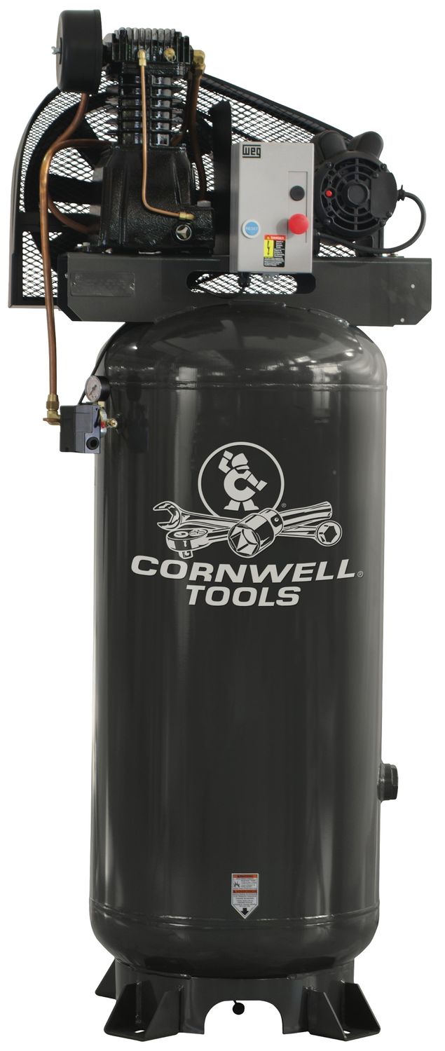 SOACW580VL20X1 - 5 HP Air Compressor, 80 Gallon Vertical