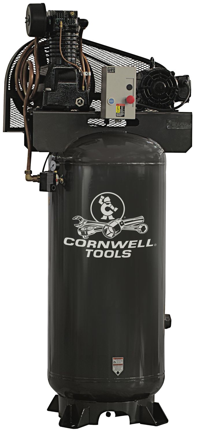 SOACW7580VL30X1 - 7.5 HP Air Compressor, 80 Gallon Vertical