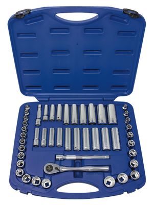 TS247SSFT - 47 Piece 3/8” Drive Super Set, 6 Point with Fine Tooth Ratchet