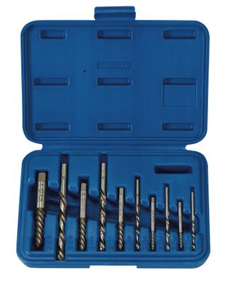 CTGDEST10 - 10 Piece Drill Bit/Extractor Set