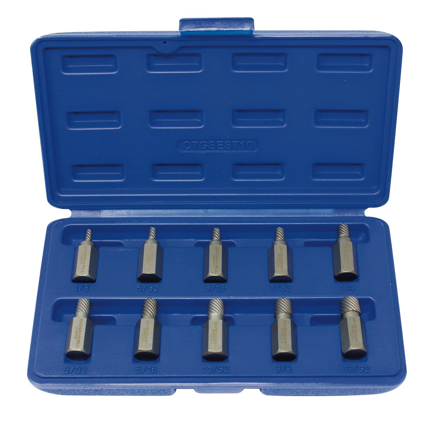 CTGSEST10 - 10 Piece Screw Extractor Set