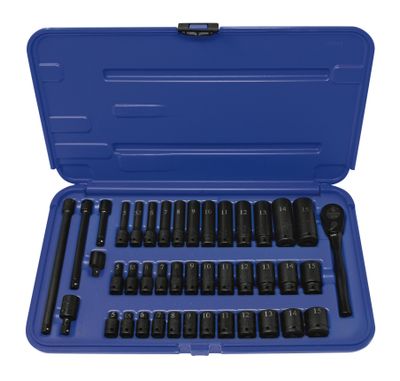 TSIM042SS - 42 Piece 1/4" Drive Metric Power Super Set, 6 Point