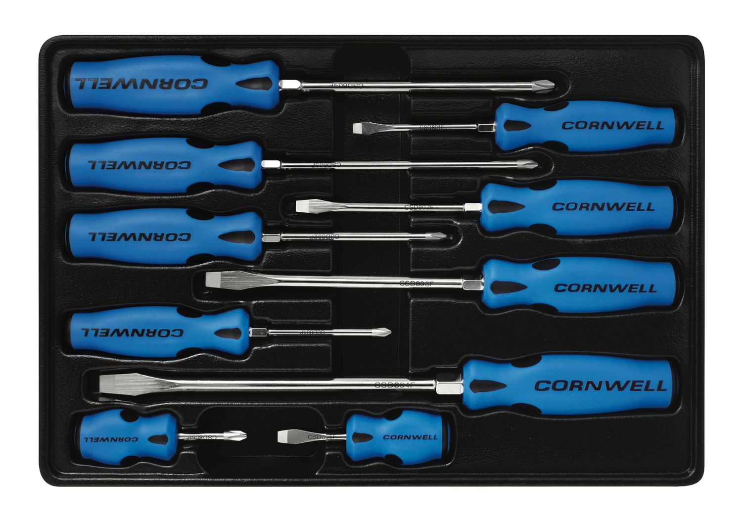 CSD810S - 10 Piece Screwdriver Set, Blue
