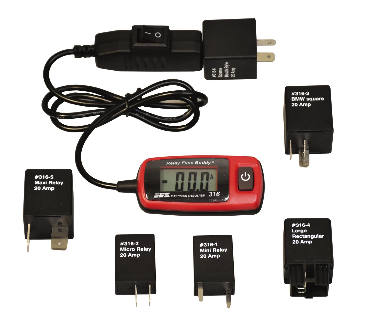 ES316 - Relay Bypass Kit with Amp Display