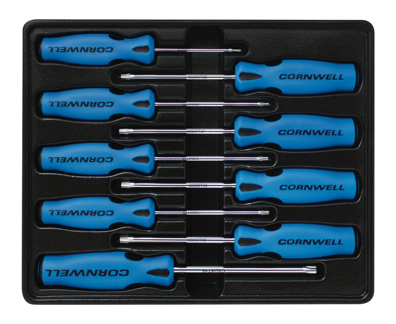 CSD89SS - 9 Piece Star Screwdriver Set, Blue
