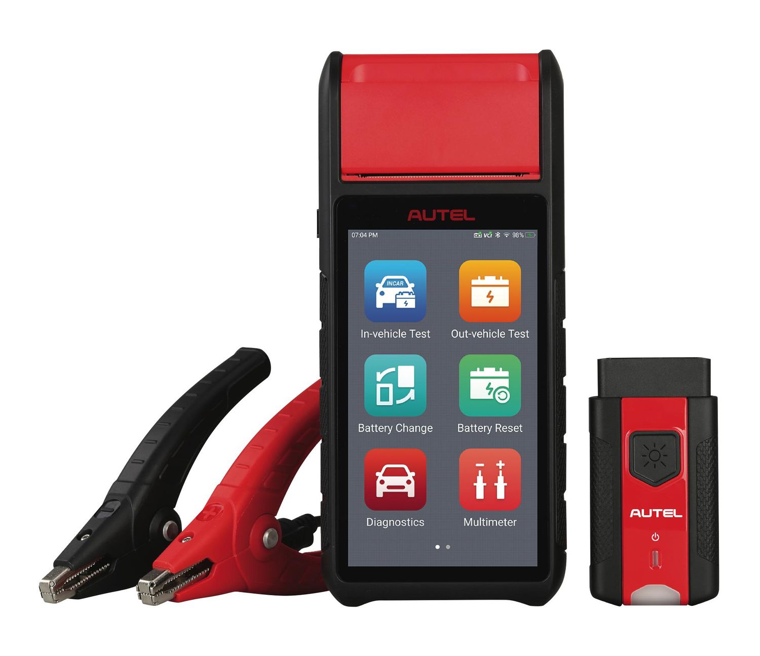 AUTBT608 - Autel® Touchscreen Battery and Electrical System Diagnostic Tool