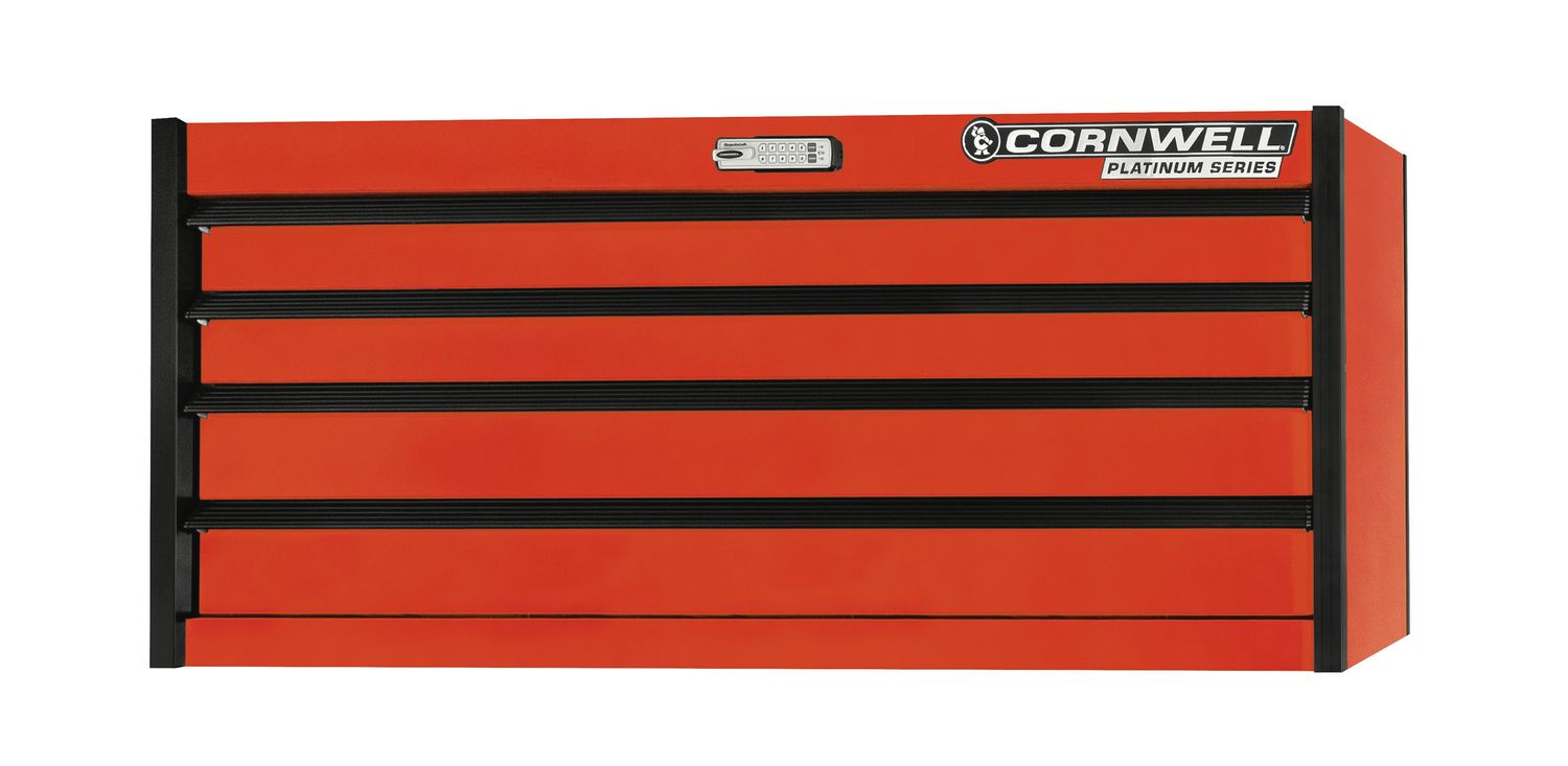 CTSPLE564KA - PLATINUM™ 56” 4-Drawer Chest, Atomic Orange