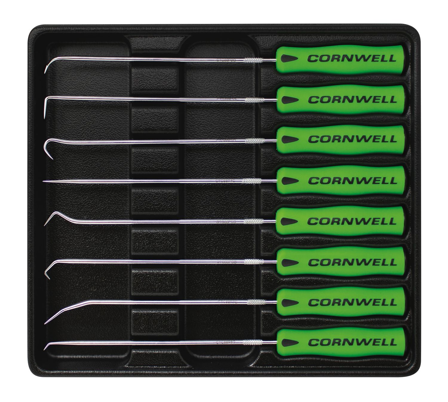 CTG88HPSG - 8 Piece Hook &amp; Pick Set, Green