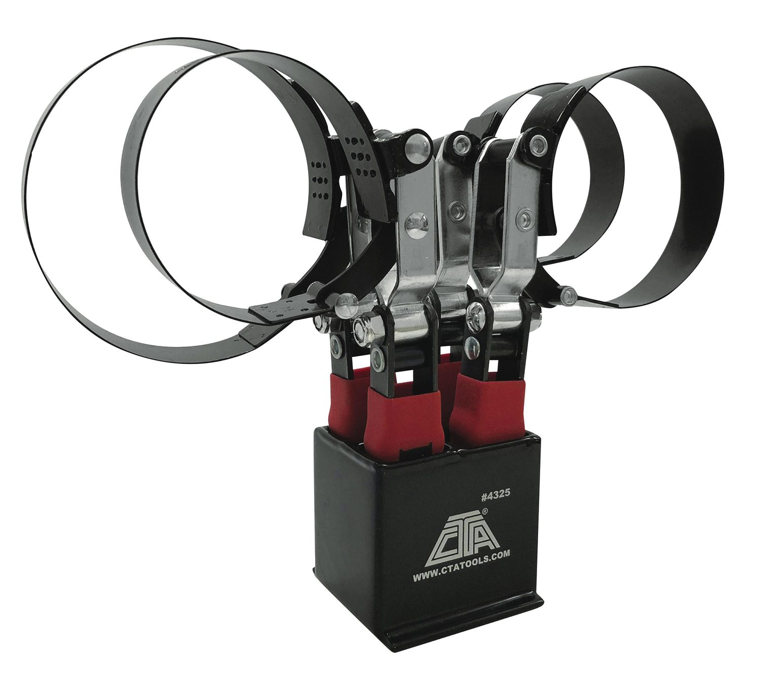 ZCT4325 - 4 Piece Oil Filter Wrench Set w/Stand