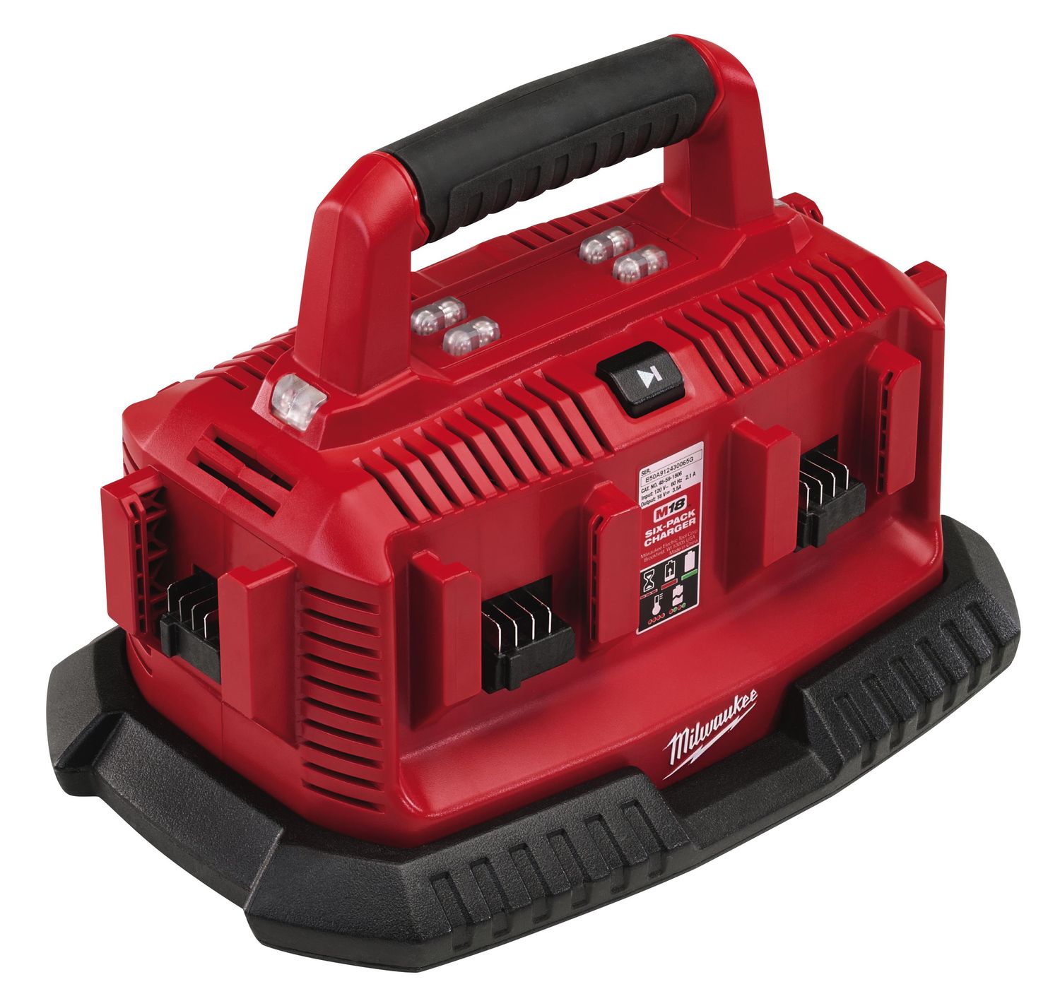 MWE48591806 - M18™ Six Bay Sequential Charger