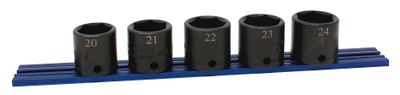 STI225MSP - 5 Piece 3/8" Drive Metric Power Socket Set, 6 Point