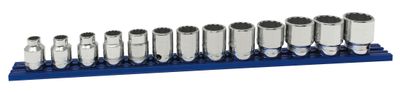 STM2113SP - 13 Piece 3/8” Drive Metric Socket Set, 12 Point