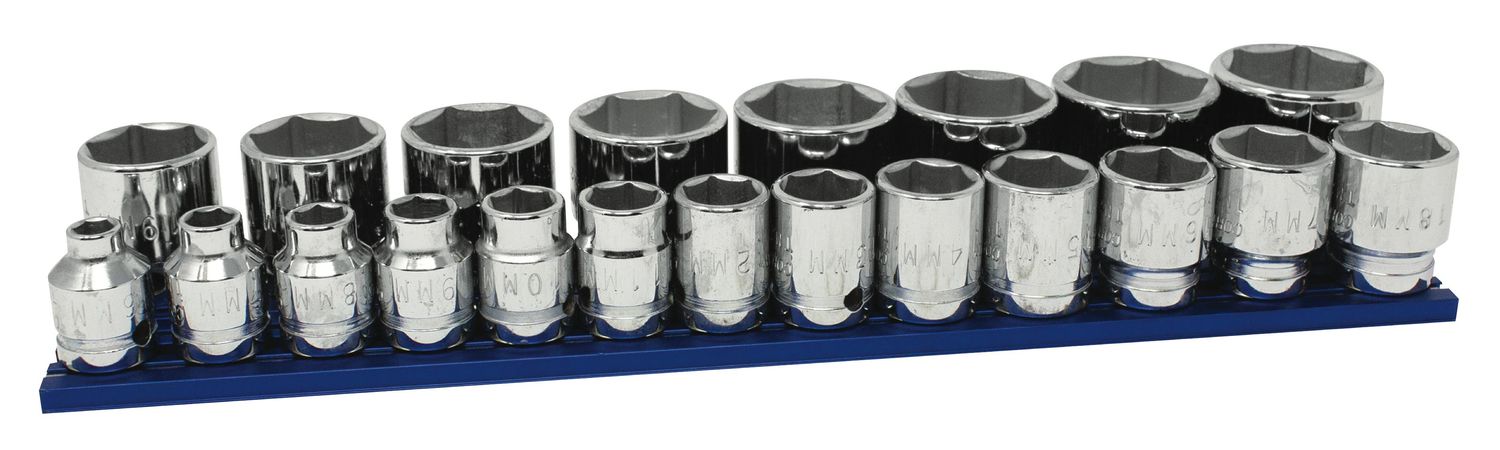 STM2221P - 21 Piece 3/8” Drive Metric Socket Set, 6 Point