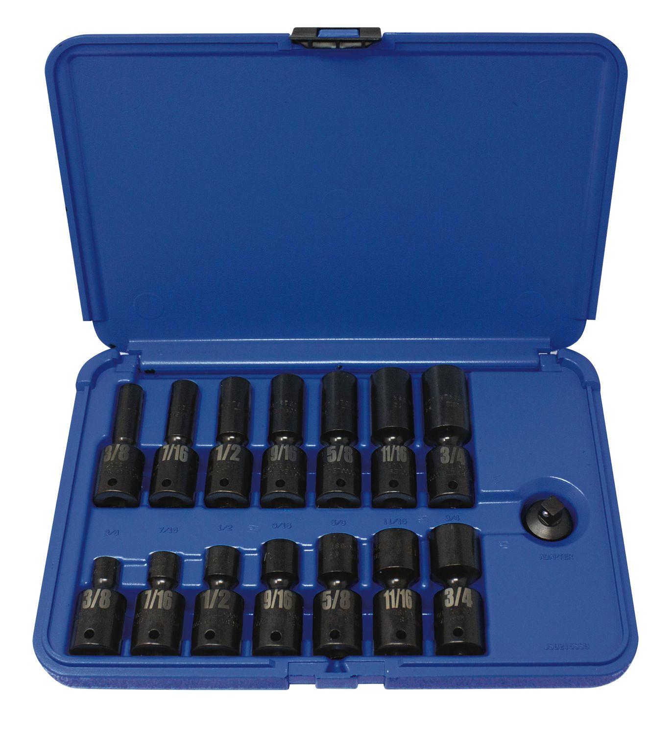 TSIUP215SS - 15 Piece 3/8” Drive SAE Power Universal Super Set