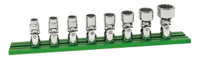 TSU018P - 8 Piece 1/4” Drive SAE Universal Socket Set, 12 Point