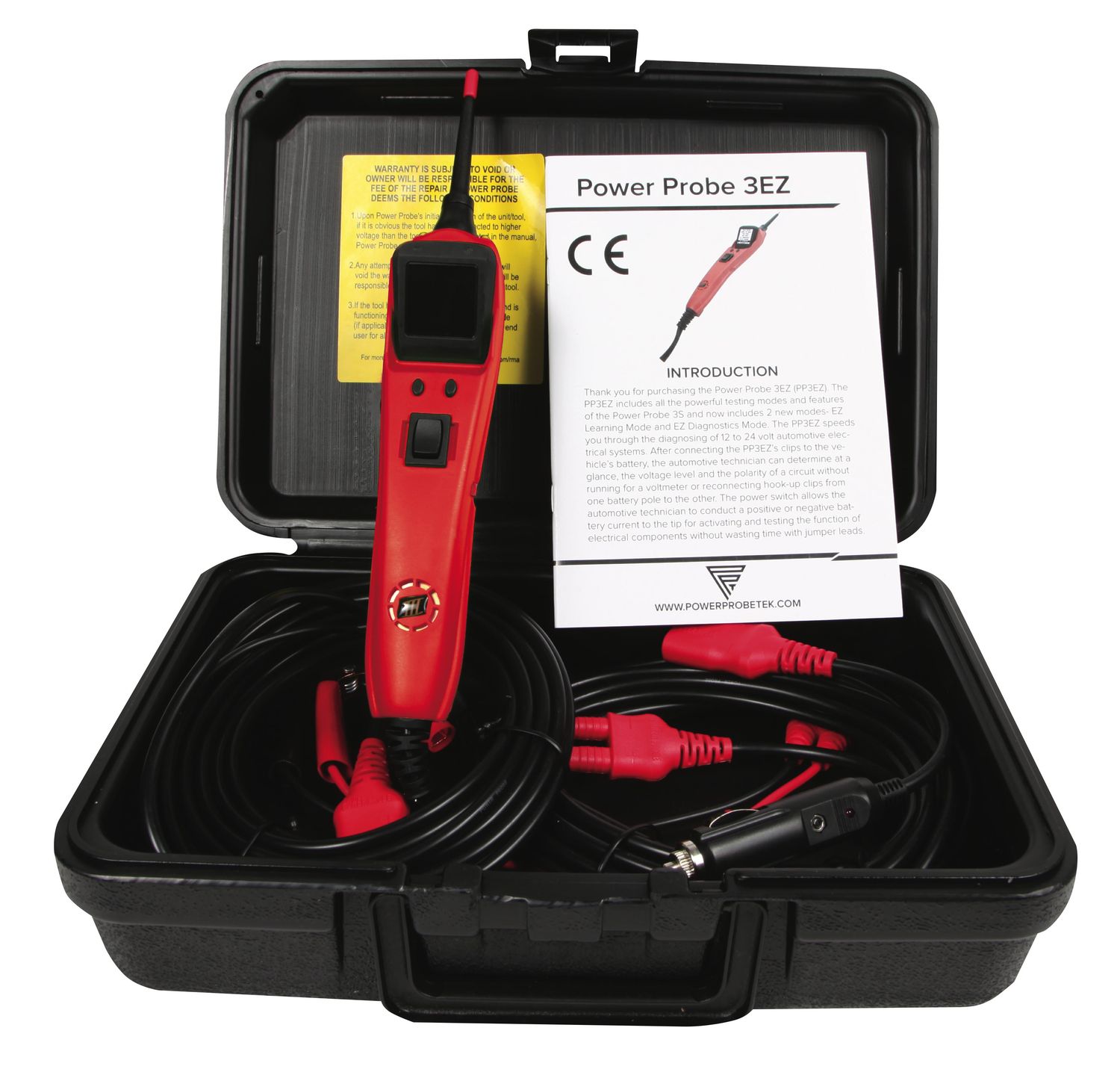 PWPP3EZREDAS - Power Probe 3EZ w/ Case &amp; Accessories (Red)