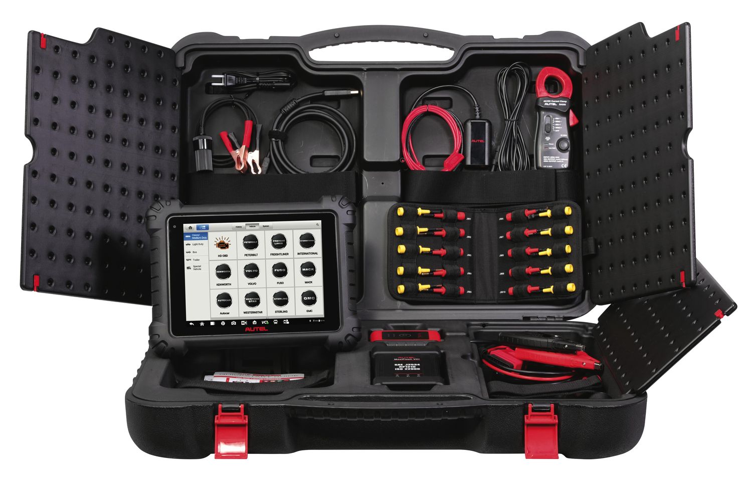 AUTMS909CV - Autel® Advanced Heavy-Duty Scan Tool with Wireless RP1210 VCI