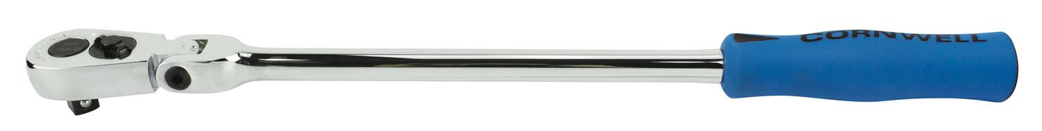 SRF76HAB - 1/2" Drive 20-1/4" Cornwell Classic™ 30-Tooth Flex-Head Handled Ratchet, Blue