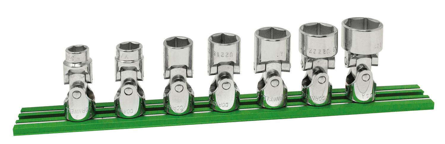 TSU227STP - 7 Piece 3/8” Drive SAE Universal Socket Set, 6 Point