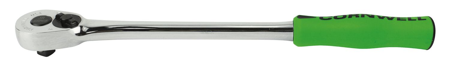 JR40HNGB - 3/8" Drive 12" Cornwell Classic™ 30-Tooth Handled Ratchet, Green