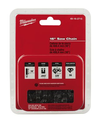 MWE49162715 - 16" Saw Chain Replacement
