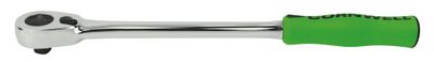 JR72LHNGB - 3/8" Drive 12" 72-Tooth Handled Ratchet, Green