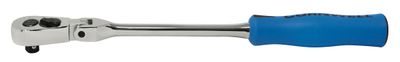 JRF36HAB - 3/8" Drive 12-1/2" Cornwell Classic™ Flex-Head 30-Tooth Handled Ratchet, Blue