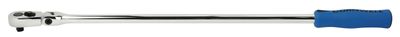 SRF76LHB - 1/2" Drive 27" Cornwell Classic™ Flex-Head 30-Tooth Handled Ratchet, Blue